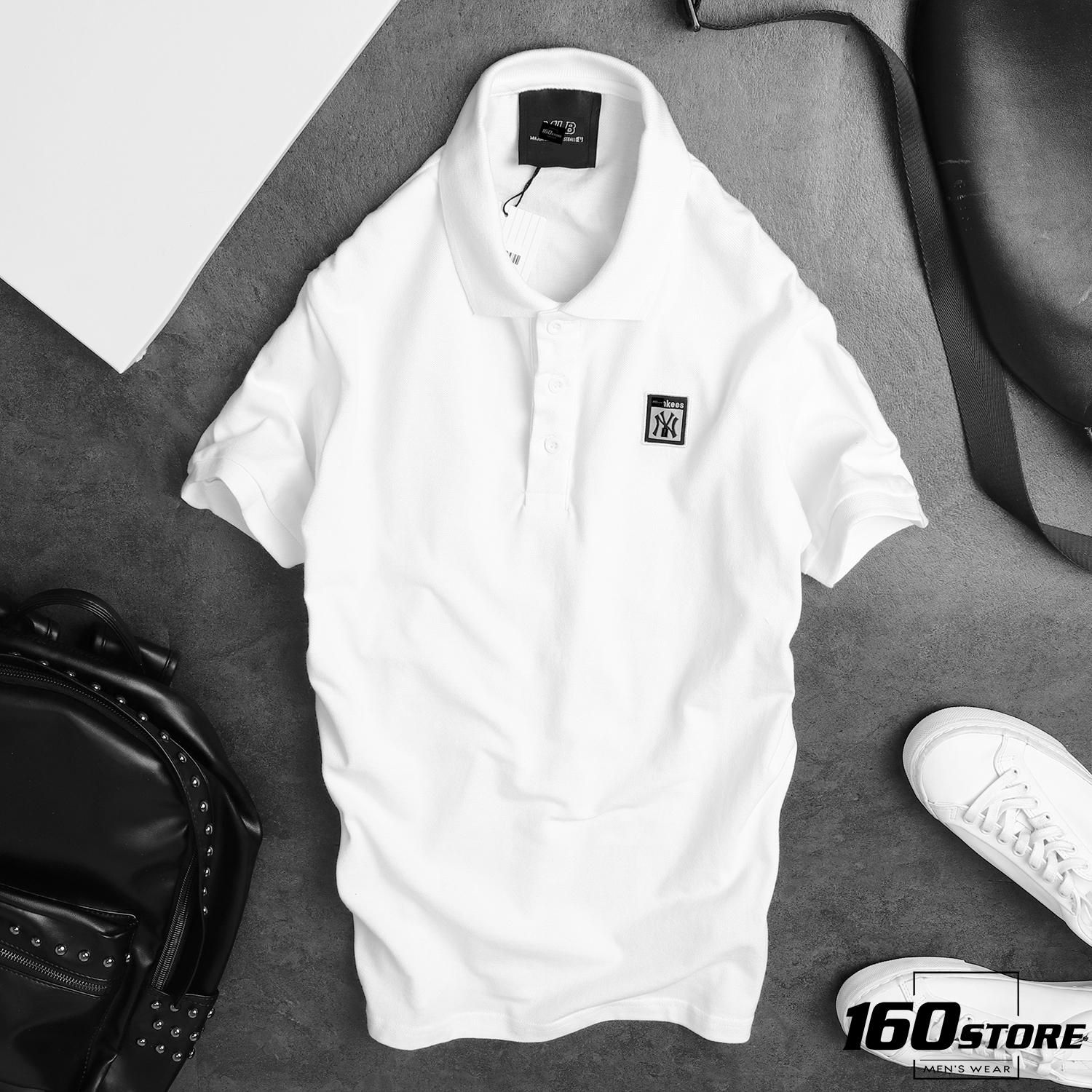 Áo polo M.L.B N.Y mini logo