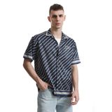 Áo Sơmi Cuban ICONDENIM 3D ID Pattern