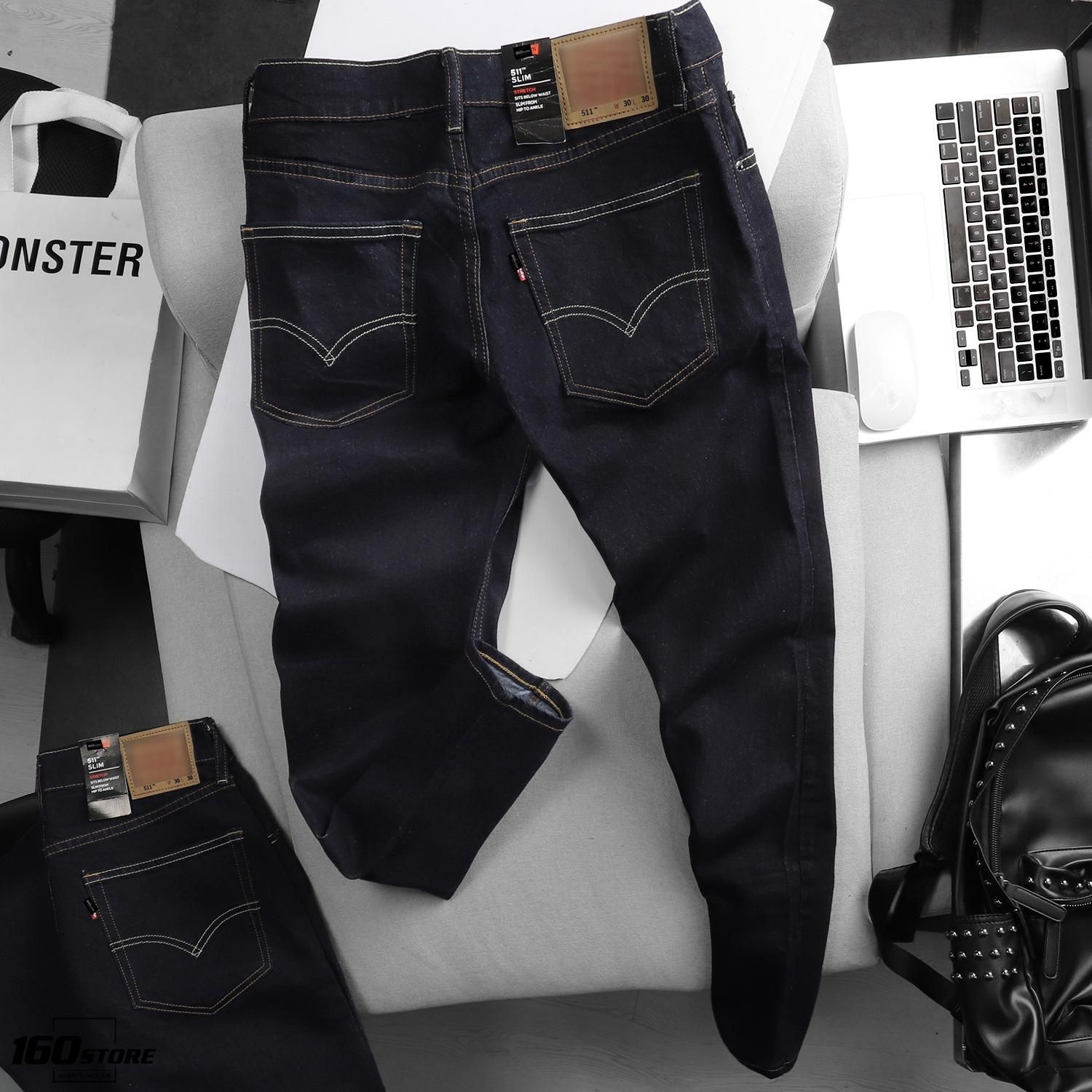 Quần Jean LVIS slim indigo