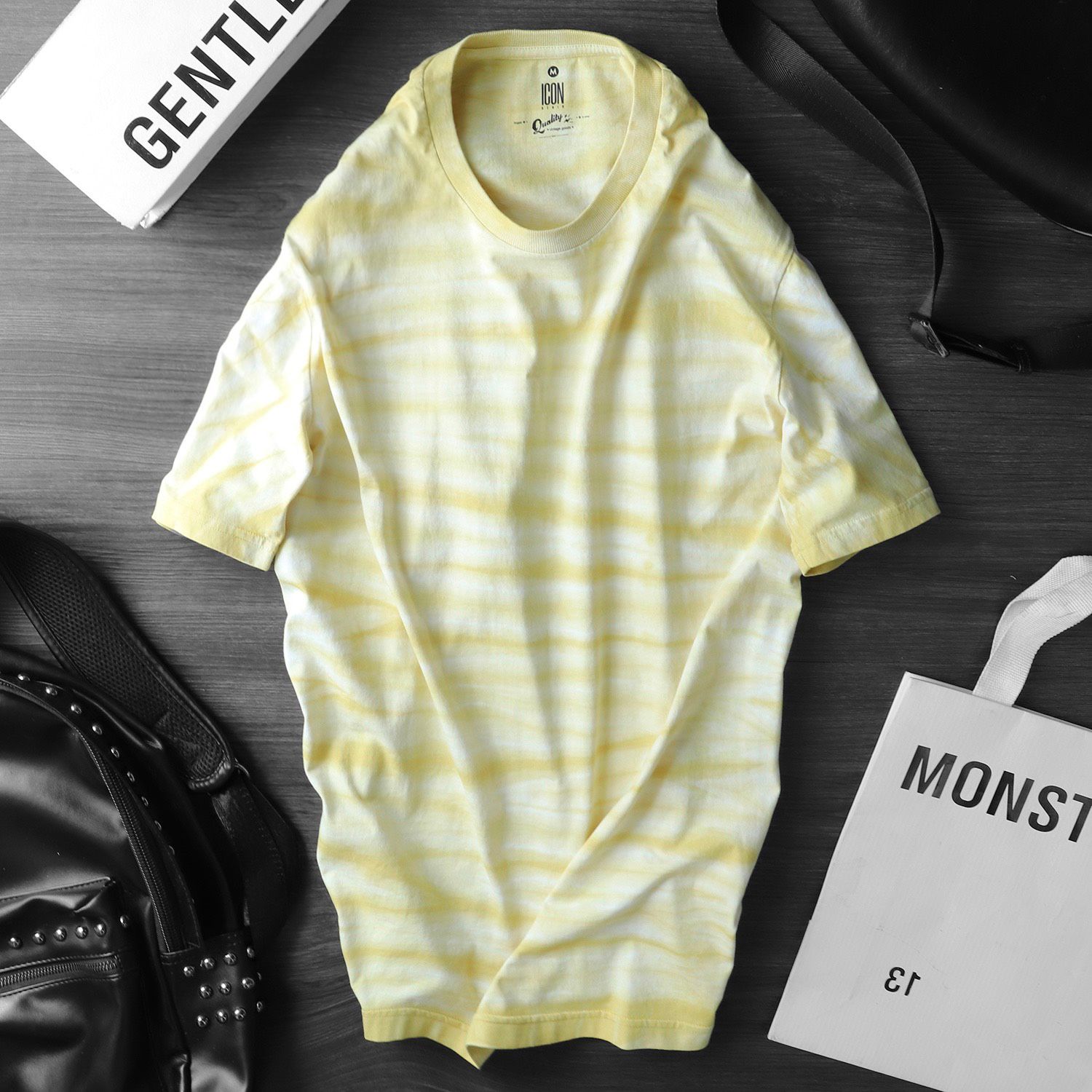 Áo thun ICON DENIM wash