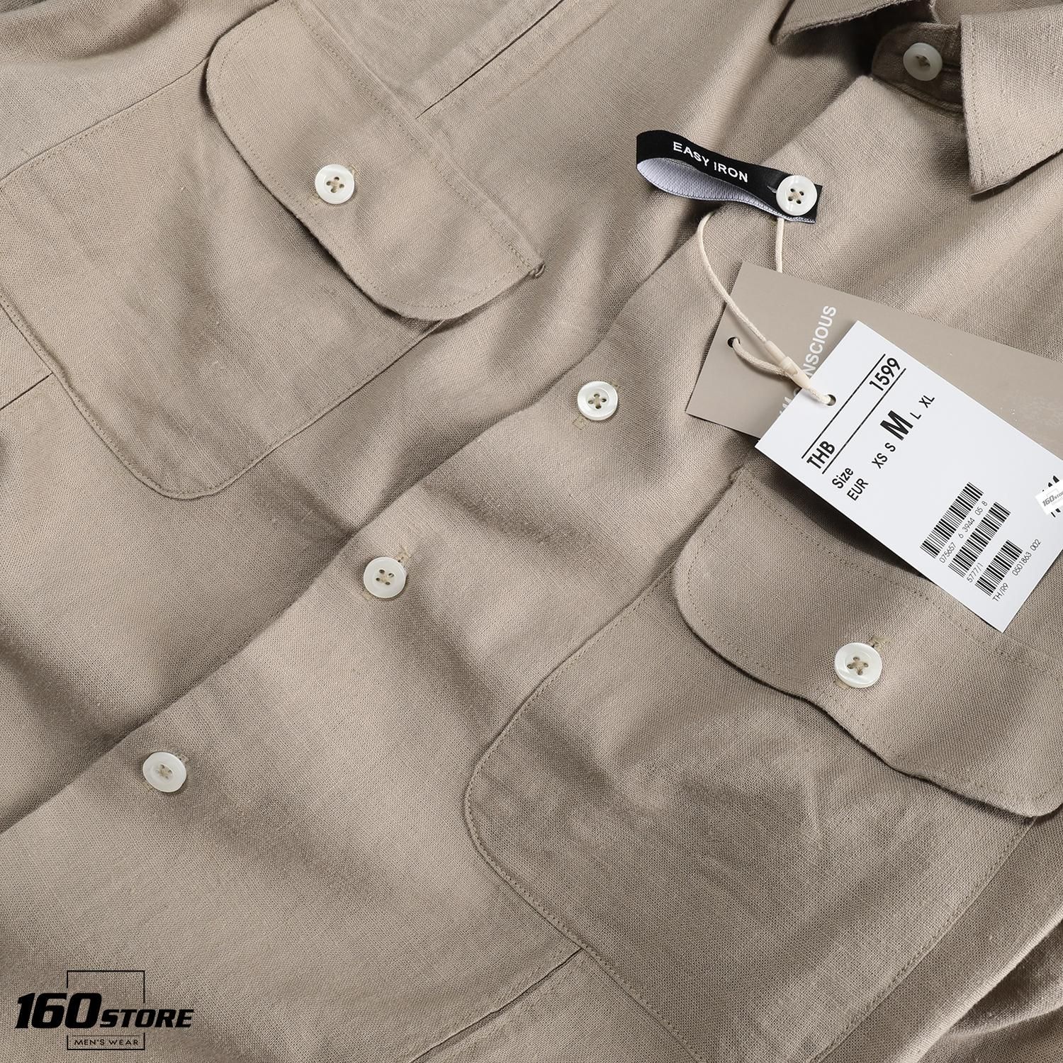 Áo sơmi H.M Linen túi hộp
