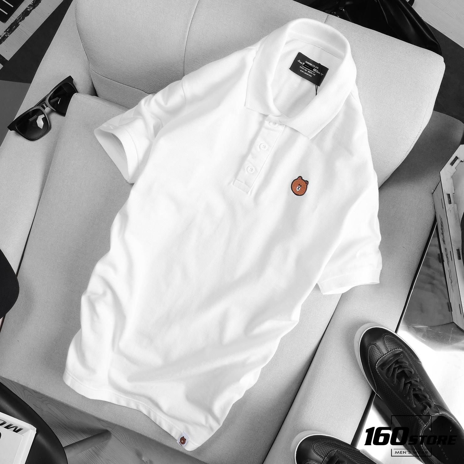 Áo polo P.B x Brown and Cony