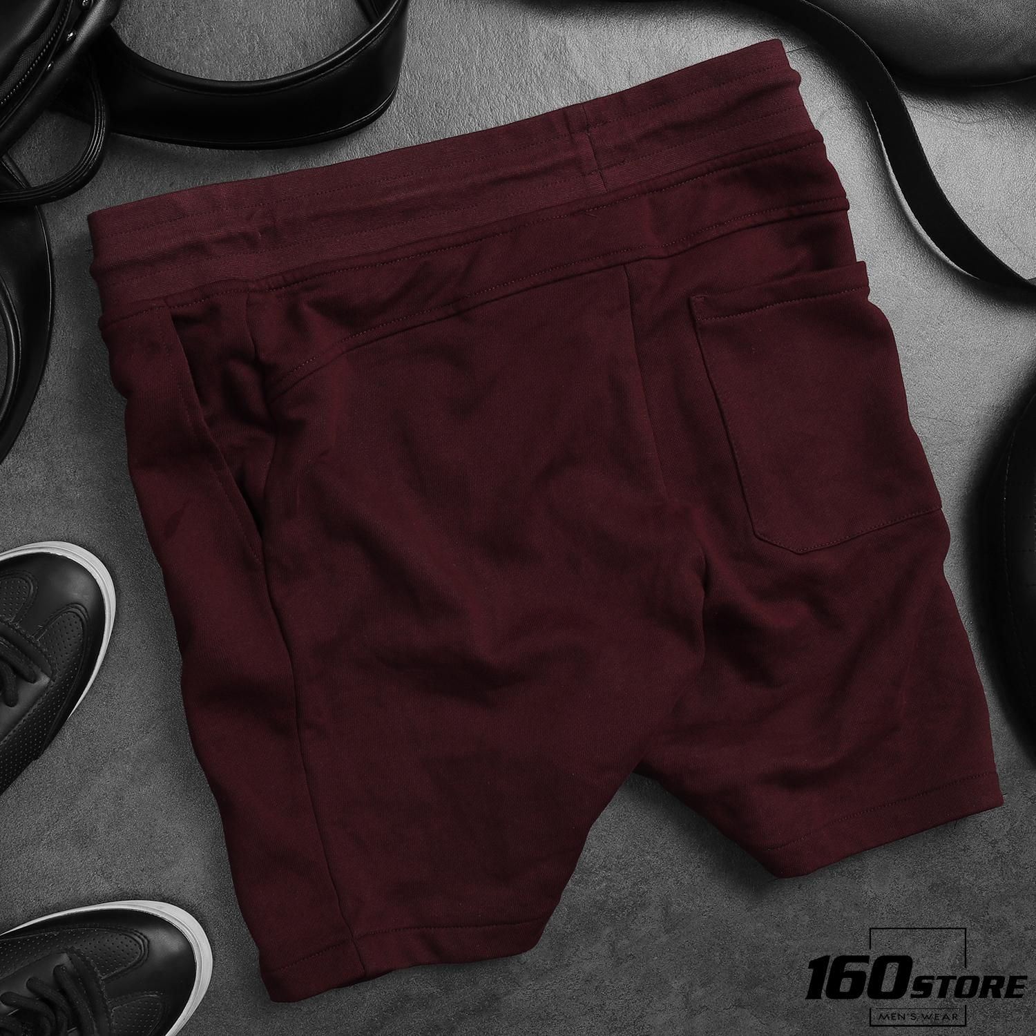 Quần short nỉ H.M red