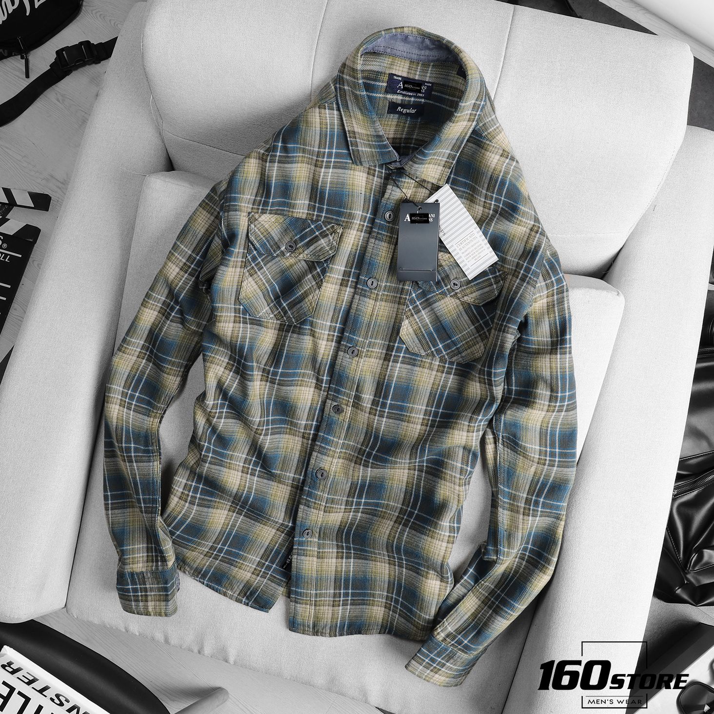 Áo sơmi A.J flannel