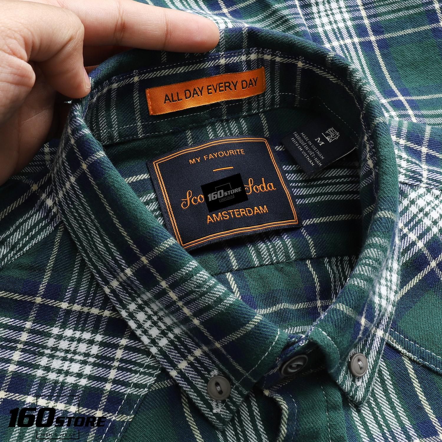 Áo sơmi S.S0DA flannel