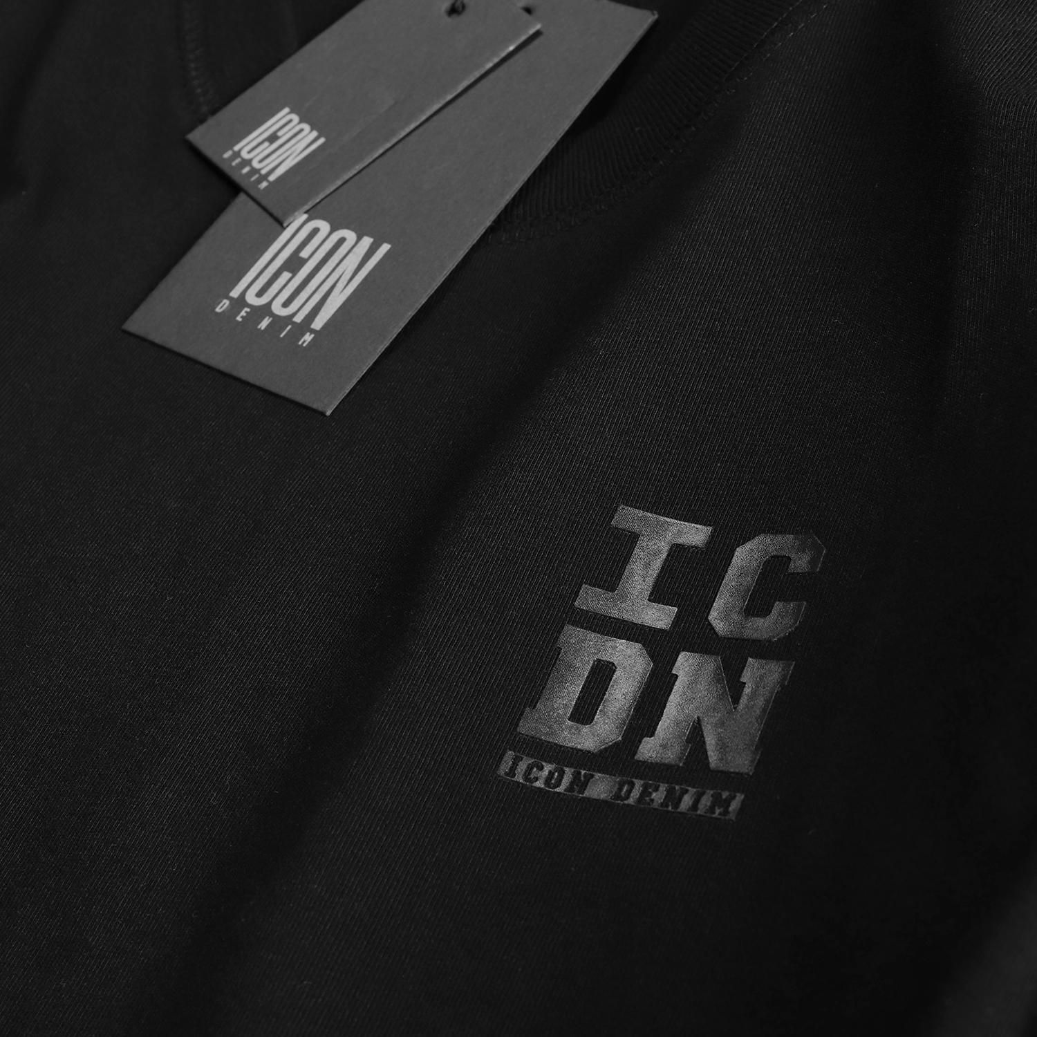 Áo thun ICON DENIM w logo