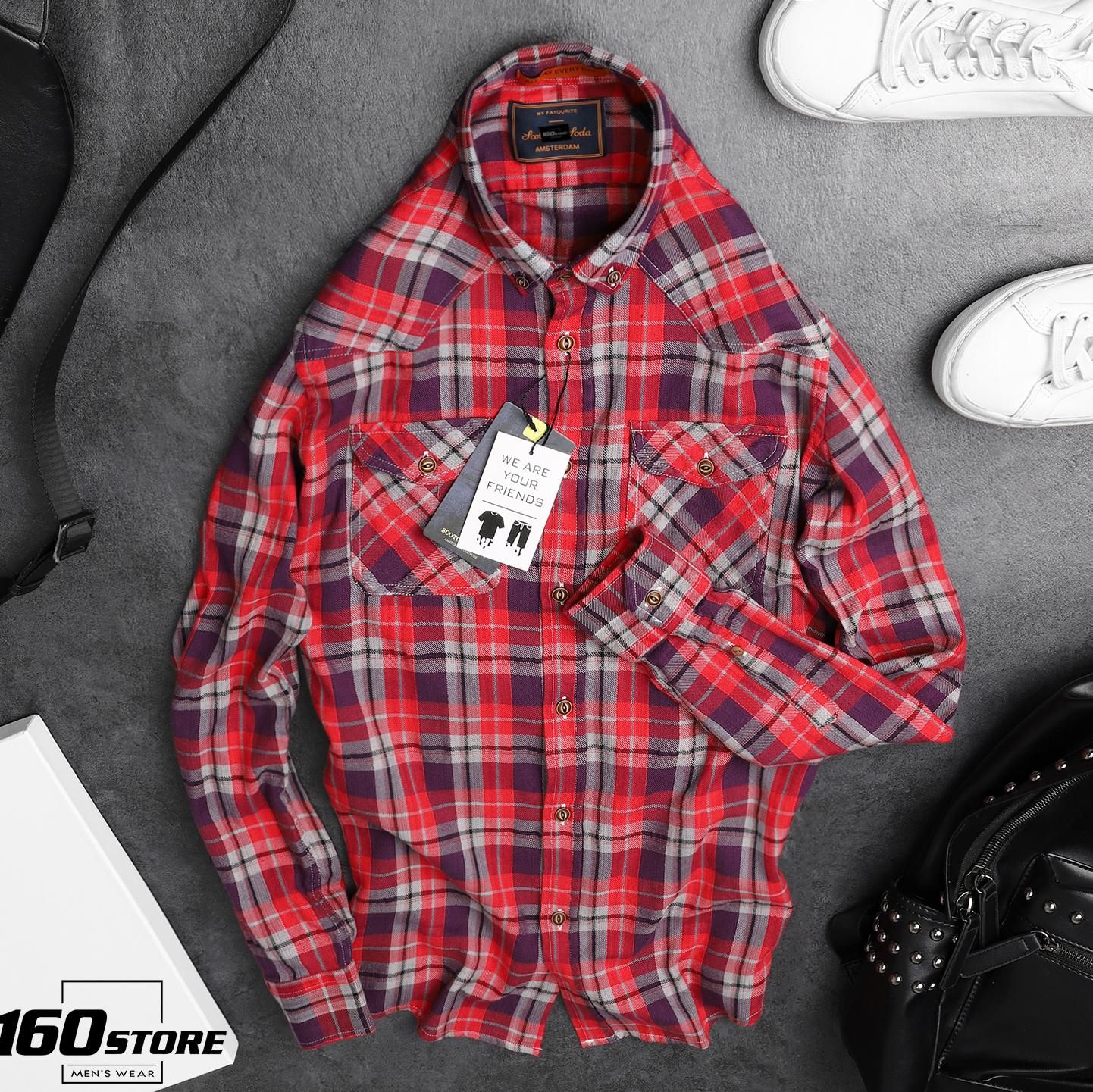 Áo sơmi S.S0DA flannel