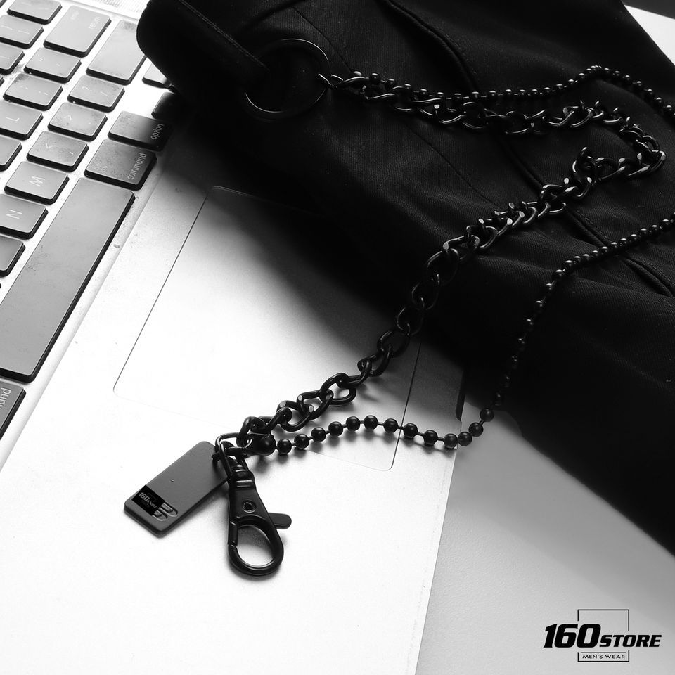 Quần tây P.B slim fit w chain