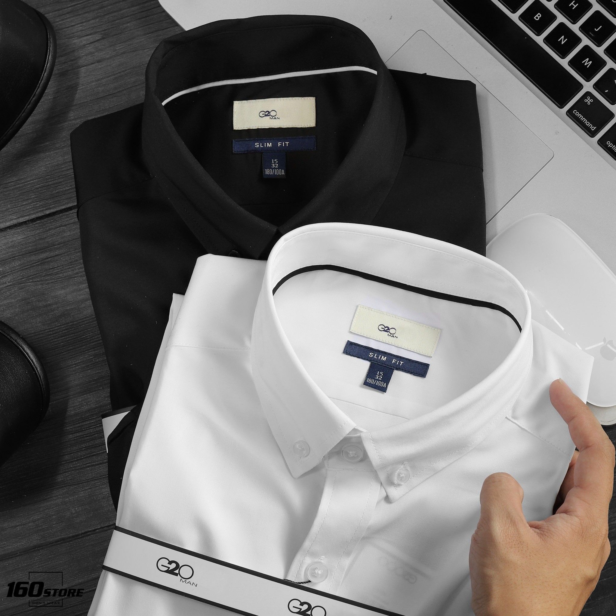 Áo sơmi G.2OOO Slim fit