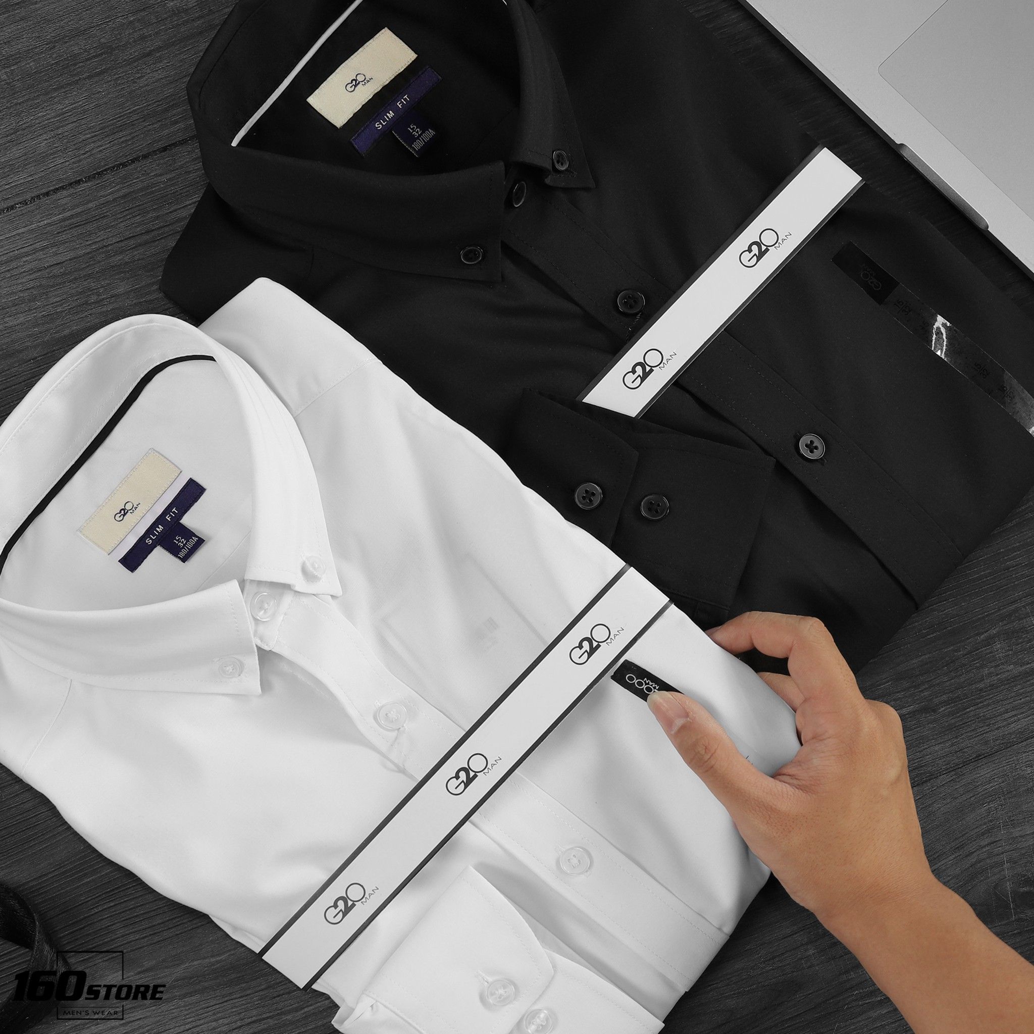 Áo sơmi G.2OOO Slim fit