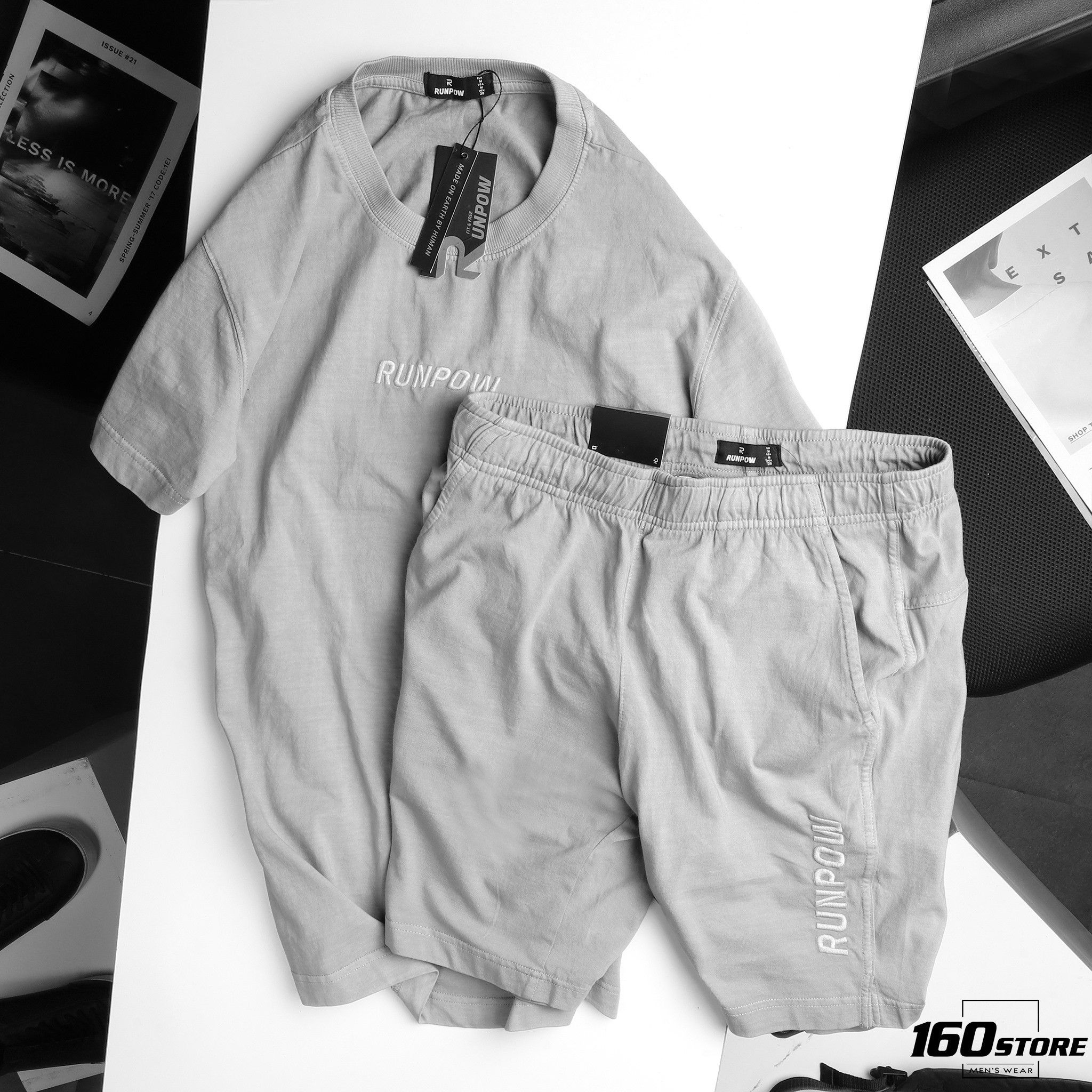 Set Quần Áo RUNPOW wash acid
