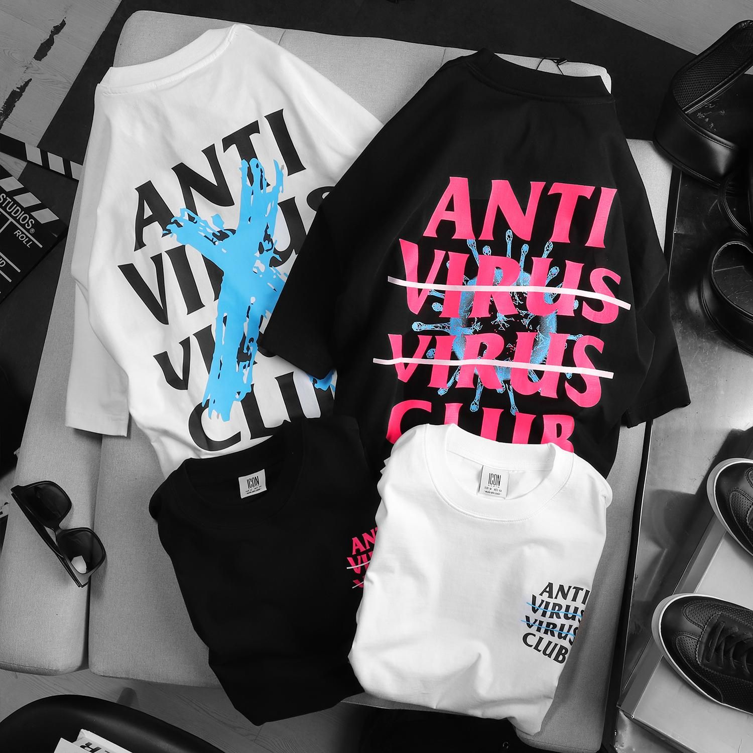 Áo thun ICON DENIM Anti Virus Club