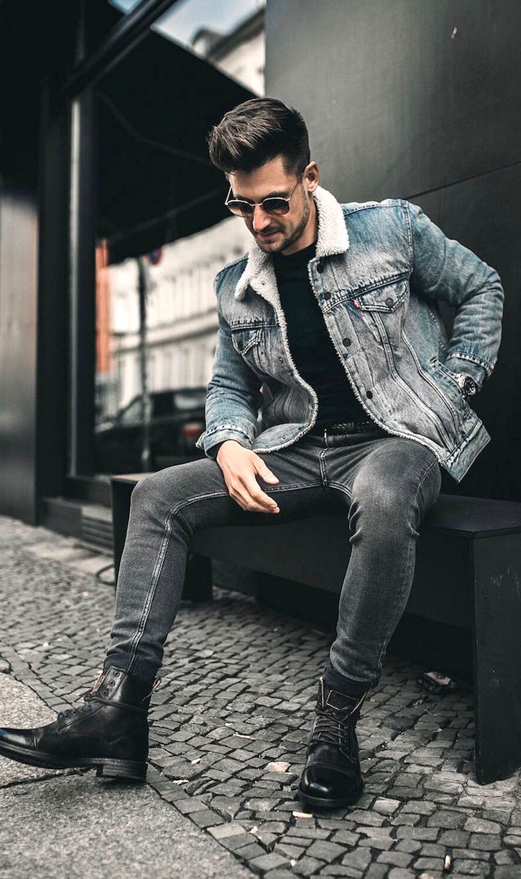 Quần jean M.N.G Jude slim fit