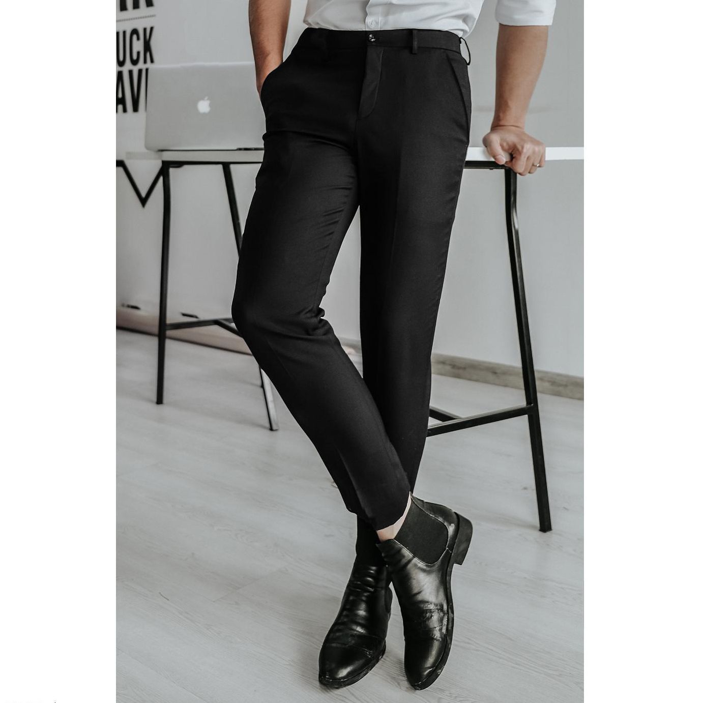 Quần tây M.N.G slim fit