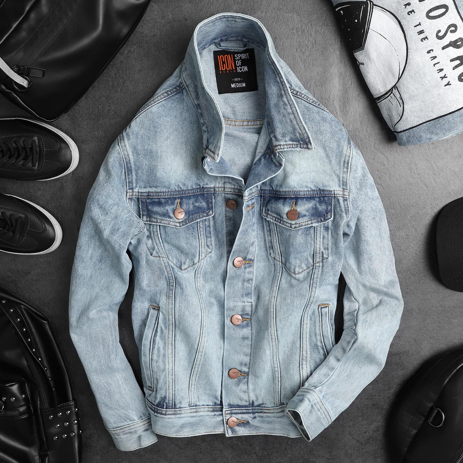 Áo khoác jean ICON DENIM Fly To Space