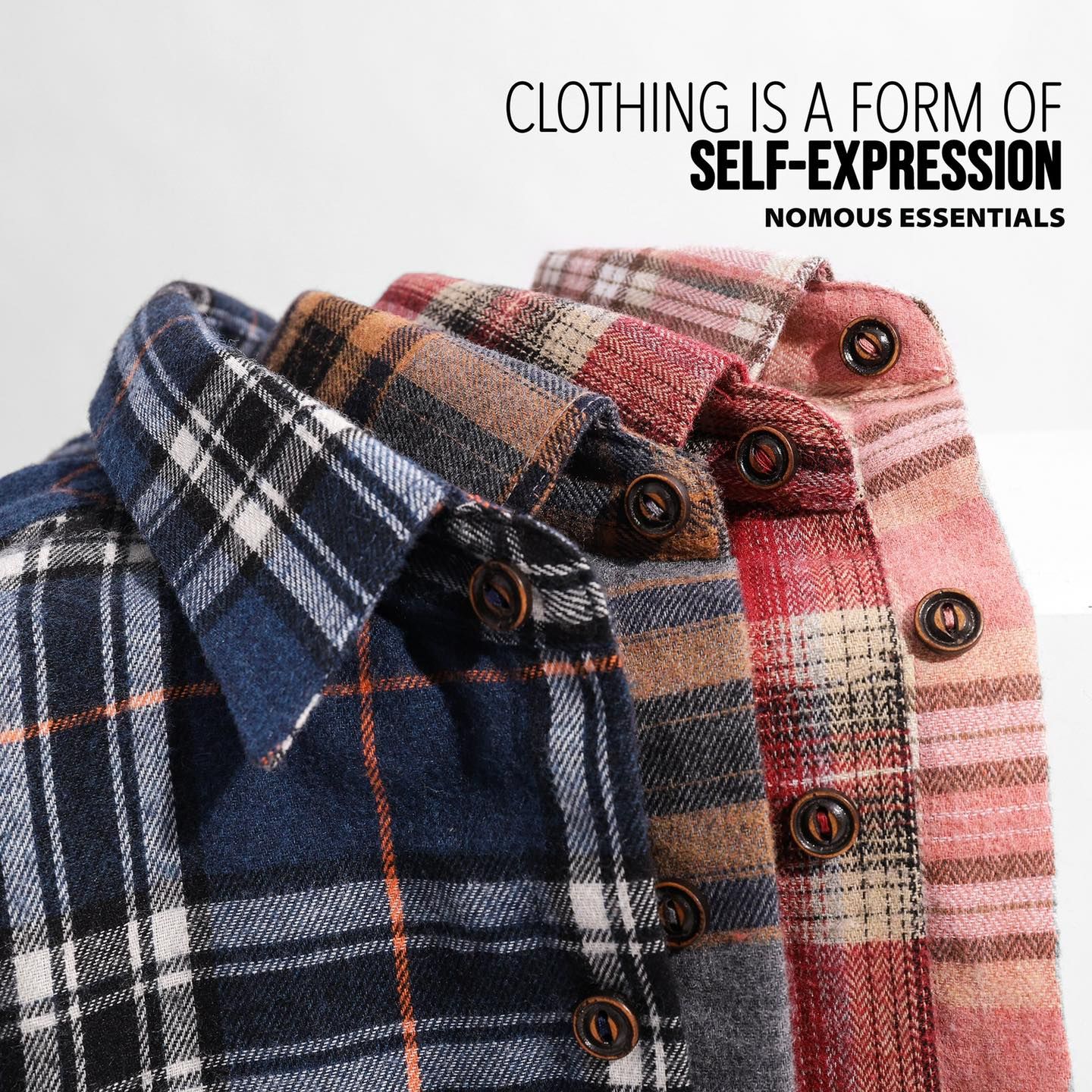 Áo sơmi caro NOMOUS ESSENTIALS flannel