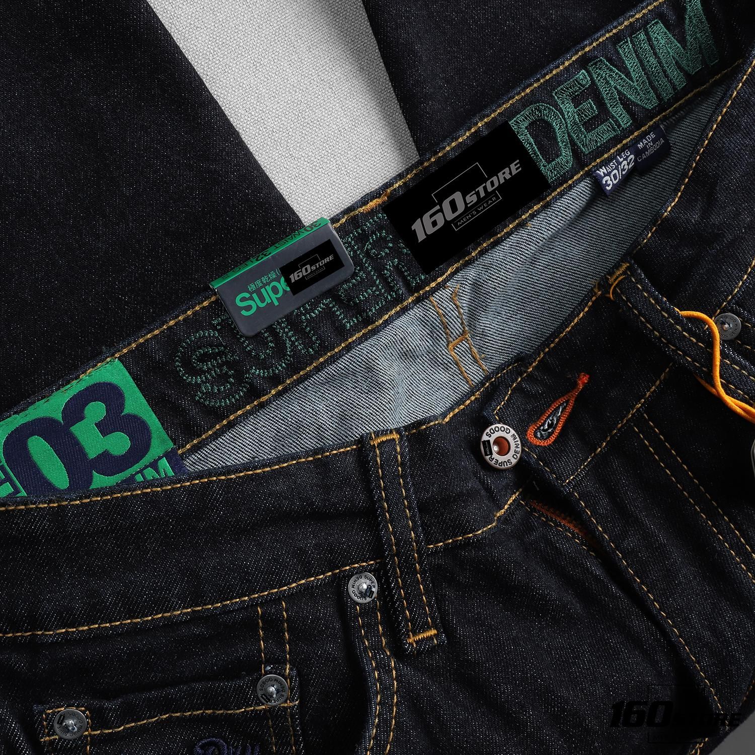QUẦN JEAN S.D BLUE INDIGO SLIM