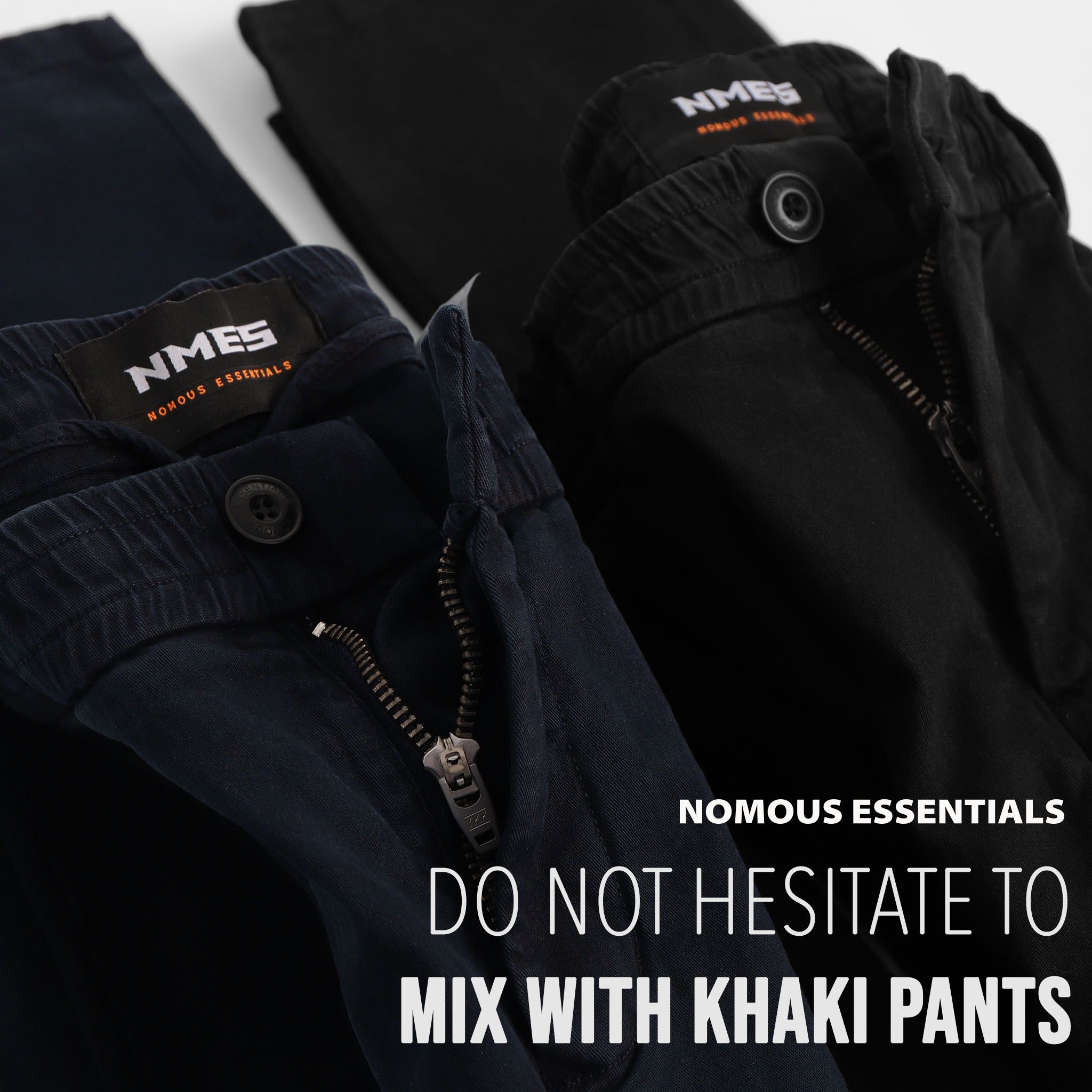 Quần kaki NOMOUS ESSENTIALS slim ss21
