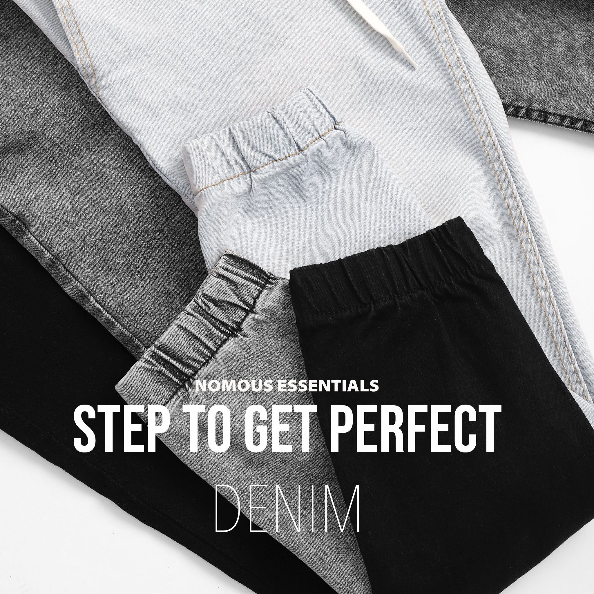 Quần jogger NOMOUS ESSENTIALS denim