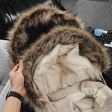 Áo Khoác Phao ICONDENIM - Faux Fur Hooded