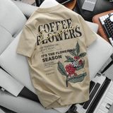 Áo Thun ICONDENIM Coffee Flower