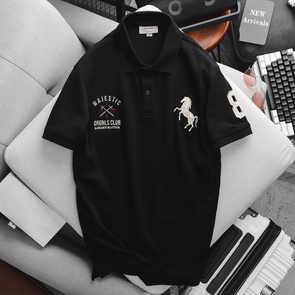 Áo Polo ICONDENIM Horse Embroidered