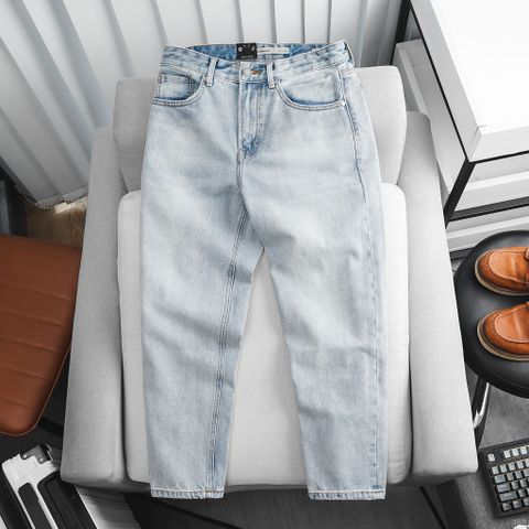 Quần Jean Nam ICONDENIM Light Blue Straight