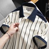 Áo Polo ICONDENIM Vertical N Stripes Pattern