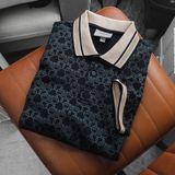 Áo Polo ICONDENIM Monogram Pattern ID