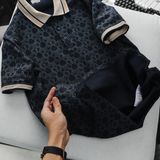 Áo Polo ICONDENIM Monogram Pattern ID