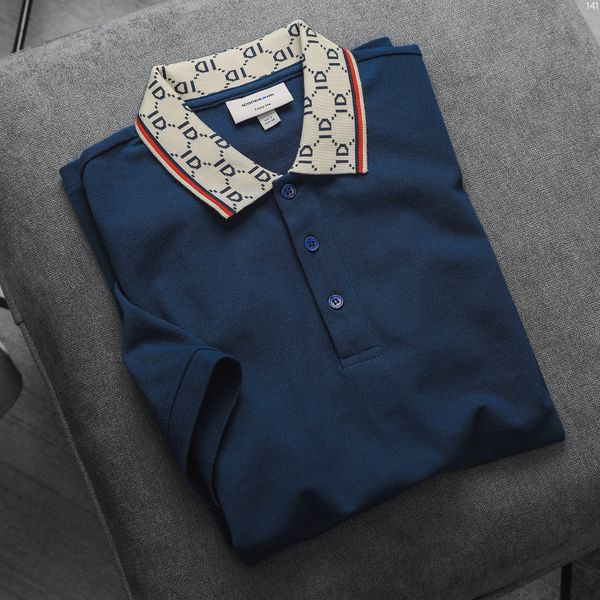 Áo Polo ICONDENIM Pattern Collar With Stripe