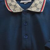 Áo Polo Nam ICONDENIM Pattern Collar With Stripe