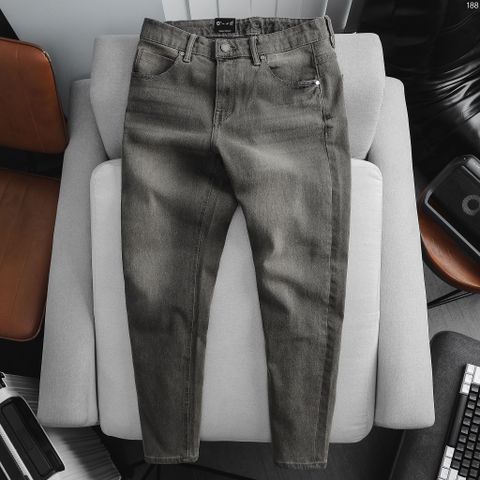 Quần Jean Nam ICONDENIM Gray Wash Slim