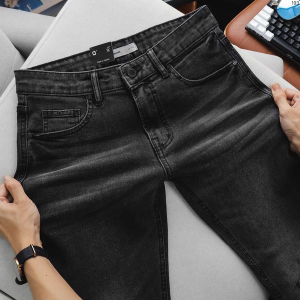 Quần Jeans ICONDENIM Ripped Dark Grey SlimFit