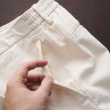 Quần Short Linen Nam ICONDENIM Lưng Thun