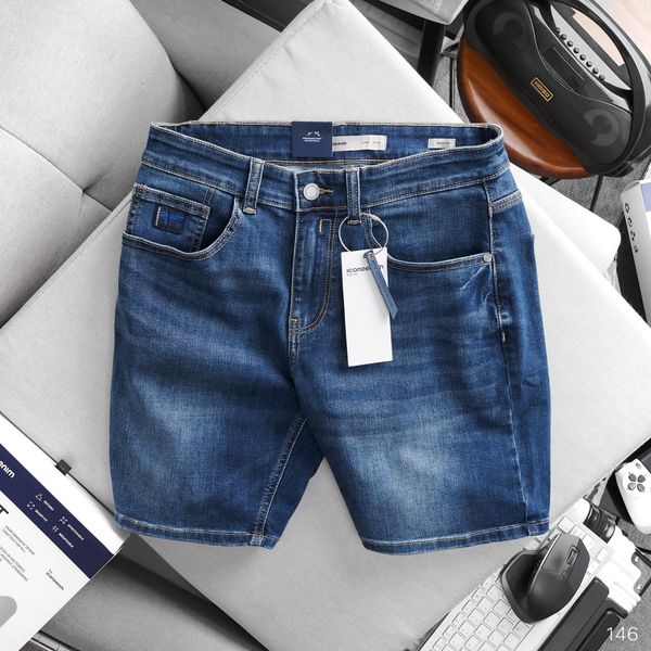 Quần Short Smart Jean Nam ICONDENIM BLUE Smart Fit