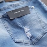 Quần Short Jean Nam ICONDENIM Form Slim W Detail