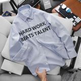 Áo Sơmi Oxford Tay Dài ICONDENIM Hard Work