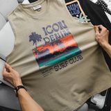 Áo Tanktop ICONDENIM Summer Surf Club Graphic