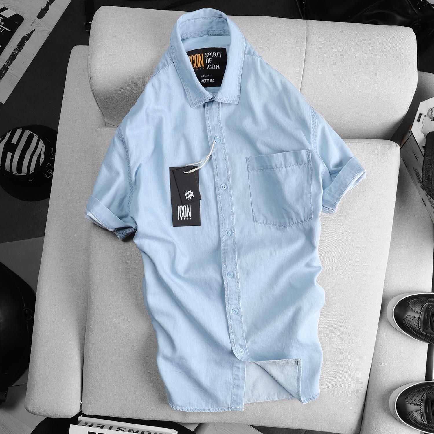 Áo sơmi ICON DENIM ss20 (TN)