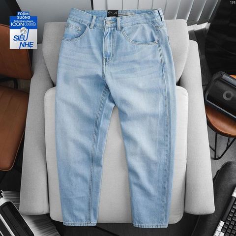 Quần Jean Nam ICON105 Lightweight™ Straight Fit Light Blue