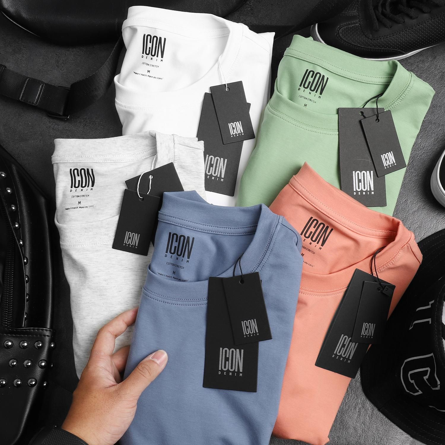 Áo thun ICON DENIM basic fw19