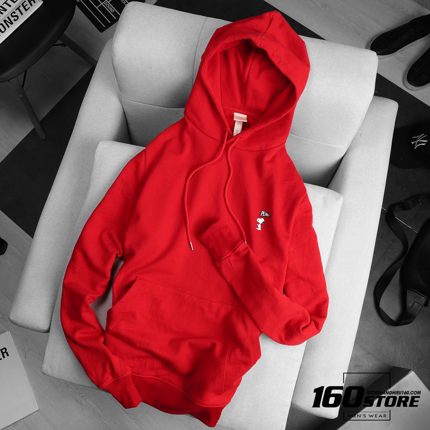 Hoodie H.M printed
