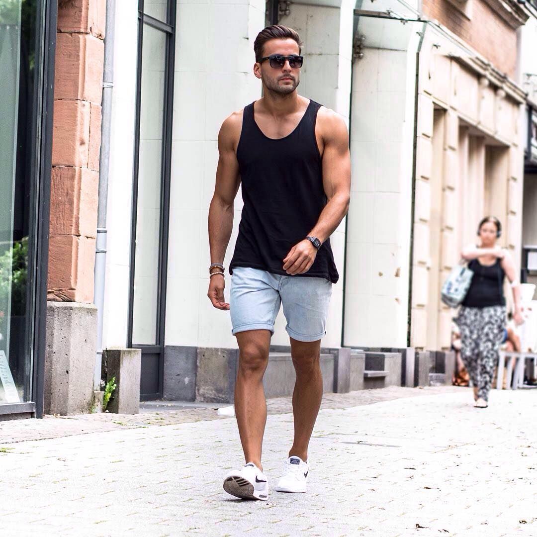 Quần short jeans Nomous Essentials w logo