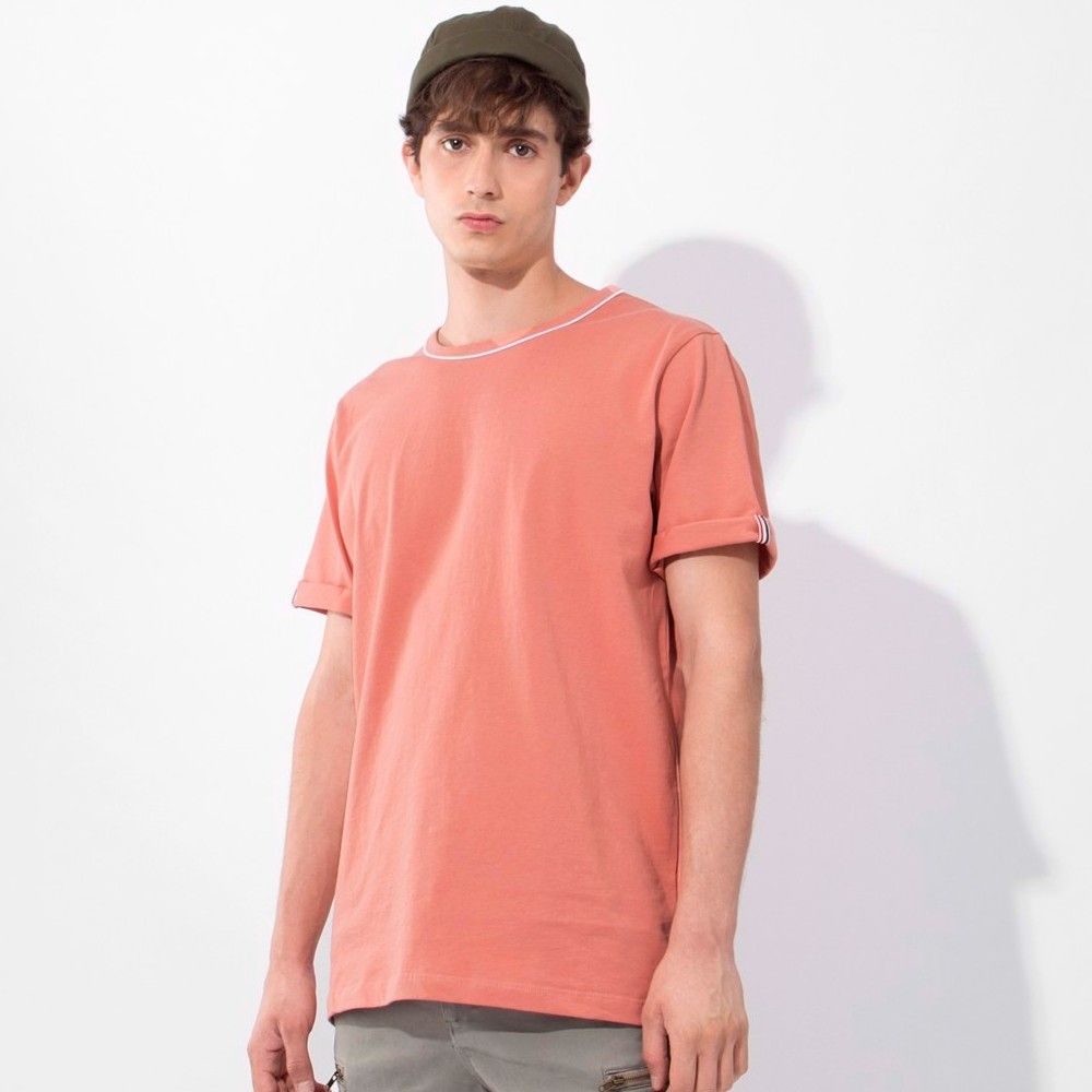 Áo Thun Single Compact Roll-Up Sleeves