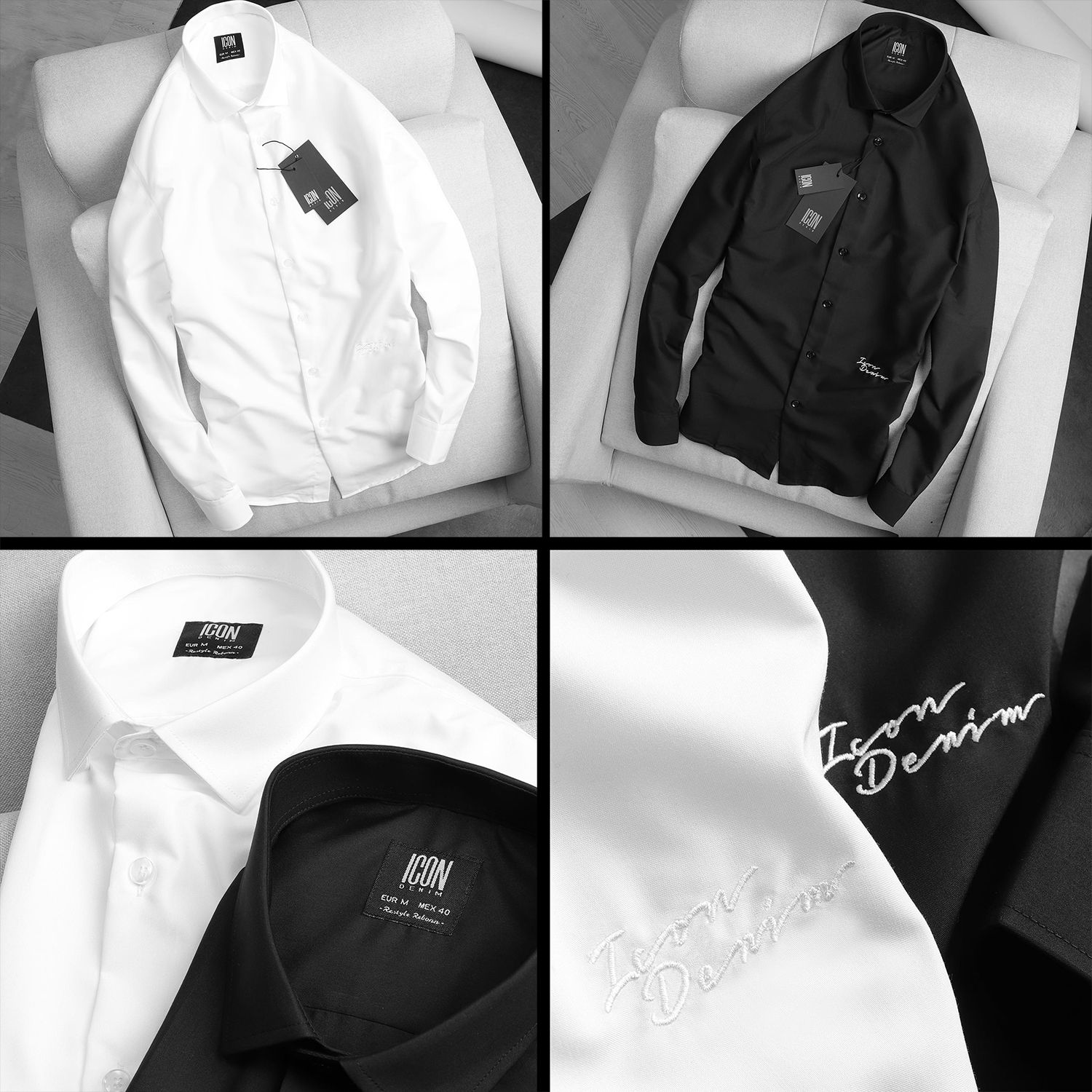 Áo sơmi ICON DENIM signature slim