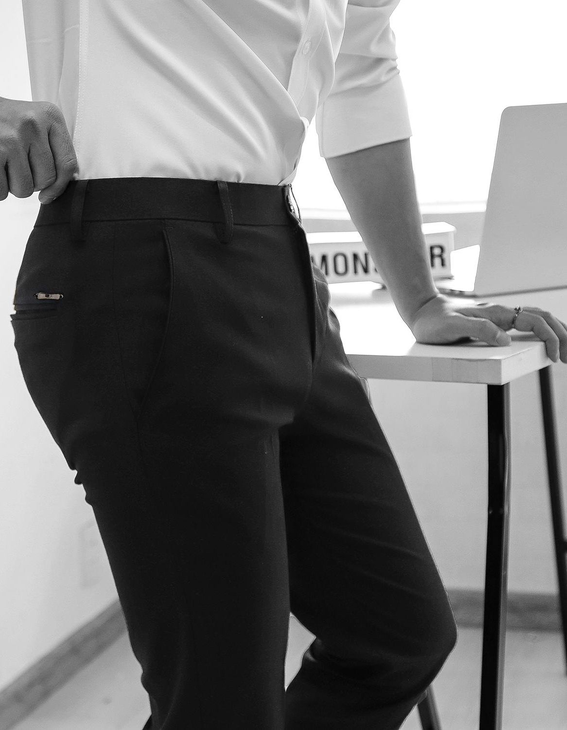Quần tây M.N.G slim fit