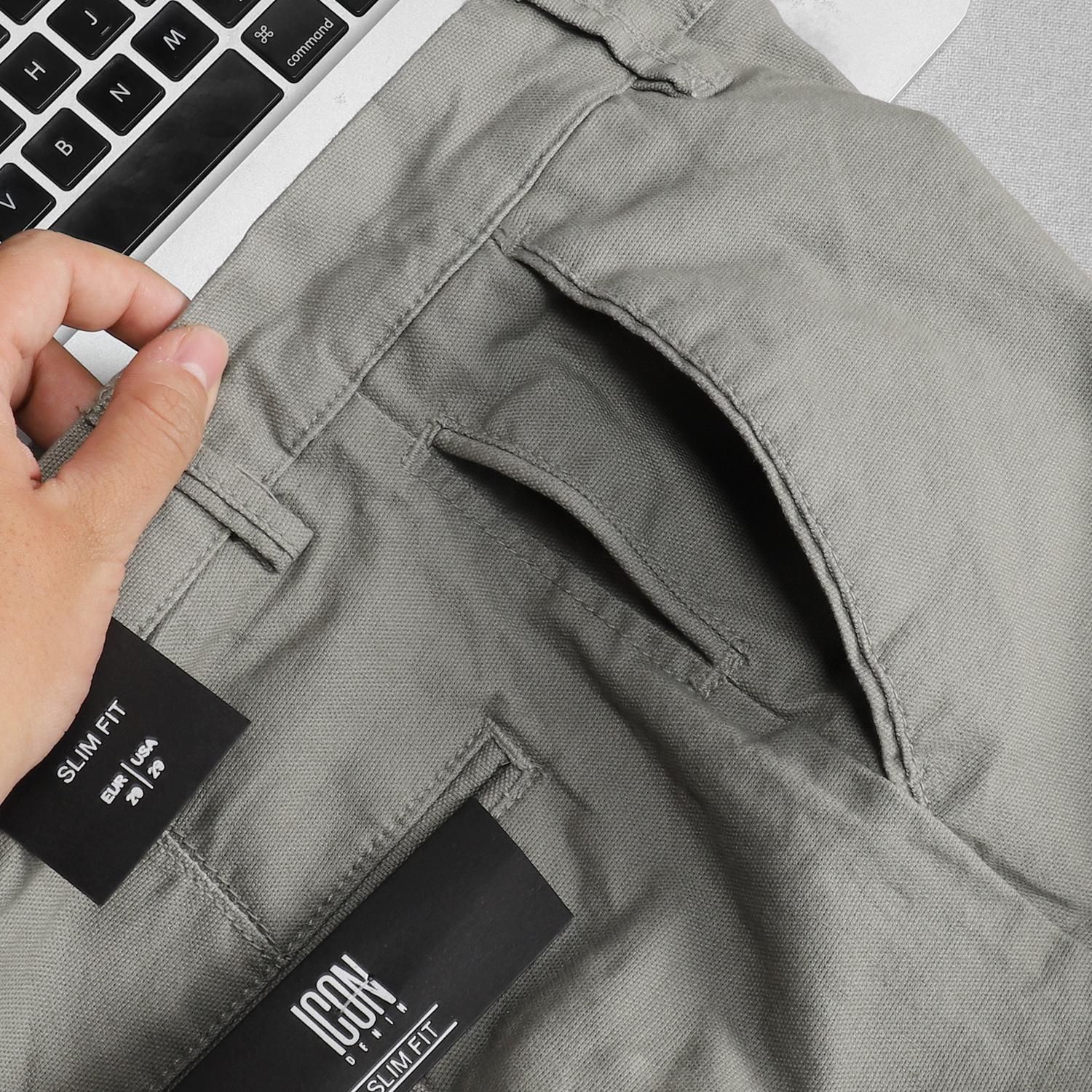 Quần kaki ICON DENIM slim