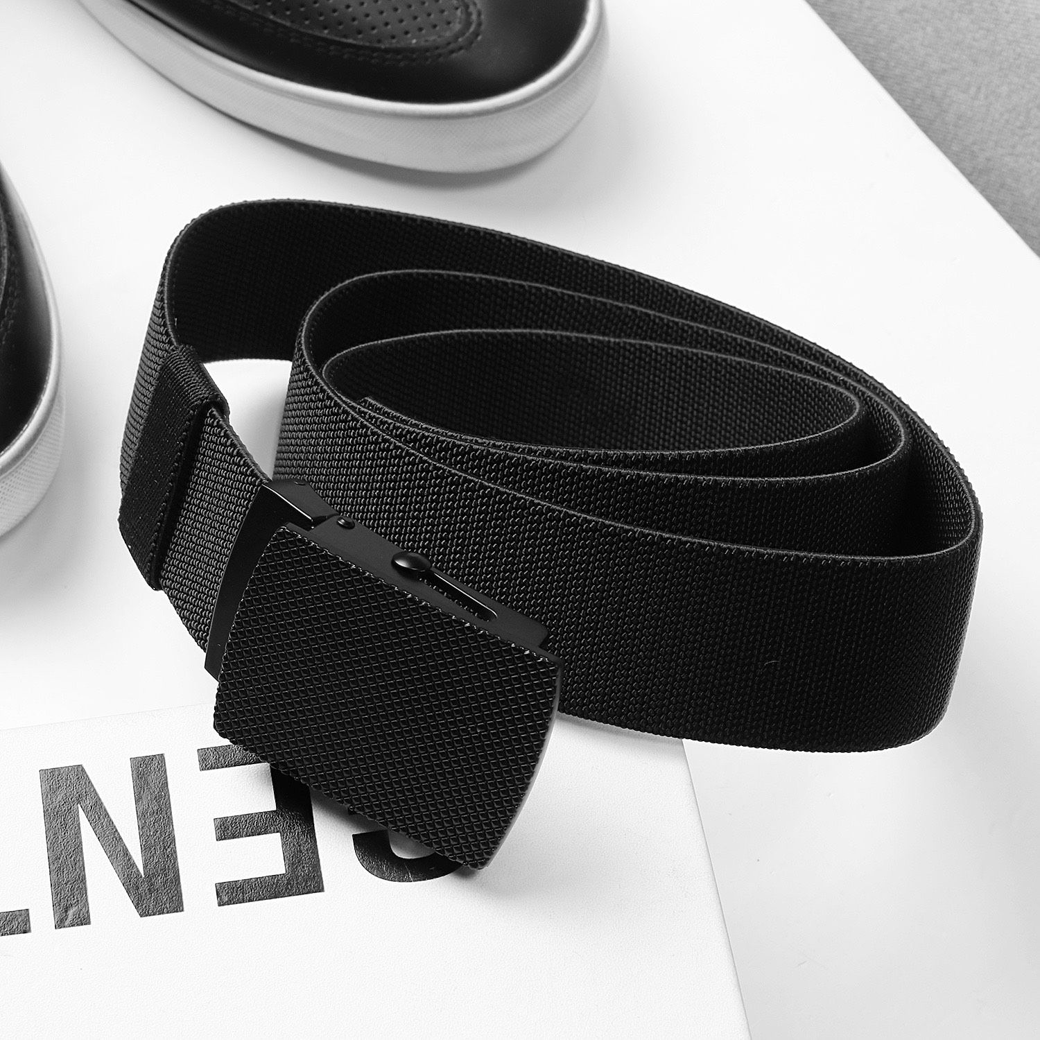 Thắt lưng ICON DENIM Buckle Webbing Belt