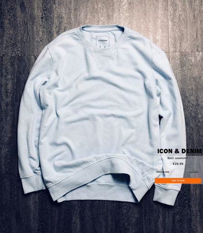 Sweatshirt Icon & Denim